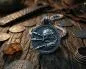 Preview: Wikinger Amulett „Krieger mit Speeren“